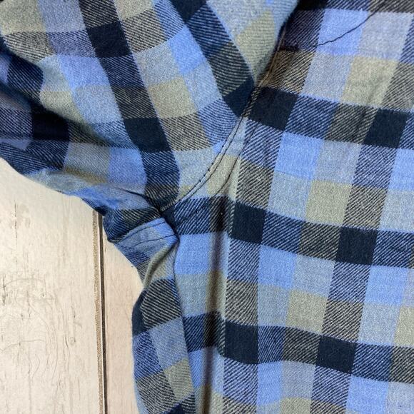 Lucky Brand Sleepwear Beer Waffle Thermal Top & Plaid Pants Set Size XL - Picture 12 of 16